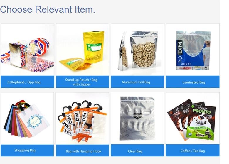 Custom large aluminum foil k pouch packaging mylar foil bags with die-cut handle