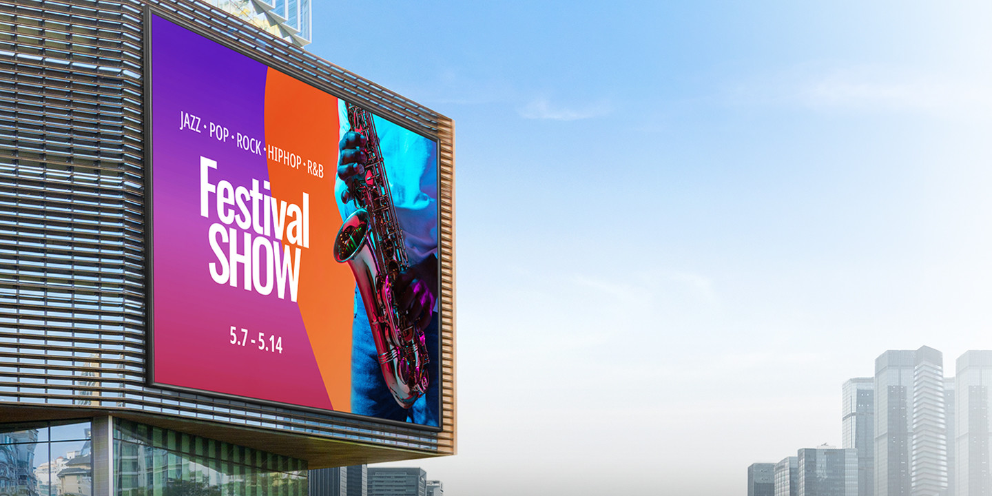Full Color 260W Outdoor Fixed LED Display P10 1R1G1B Colorlight Cards