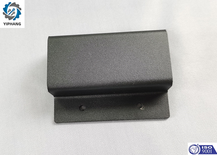 Precision Custom Sheet Metal Mounting Brackets 2mm Mild Steel Black Metal Brackets