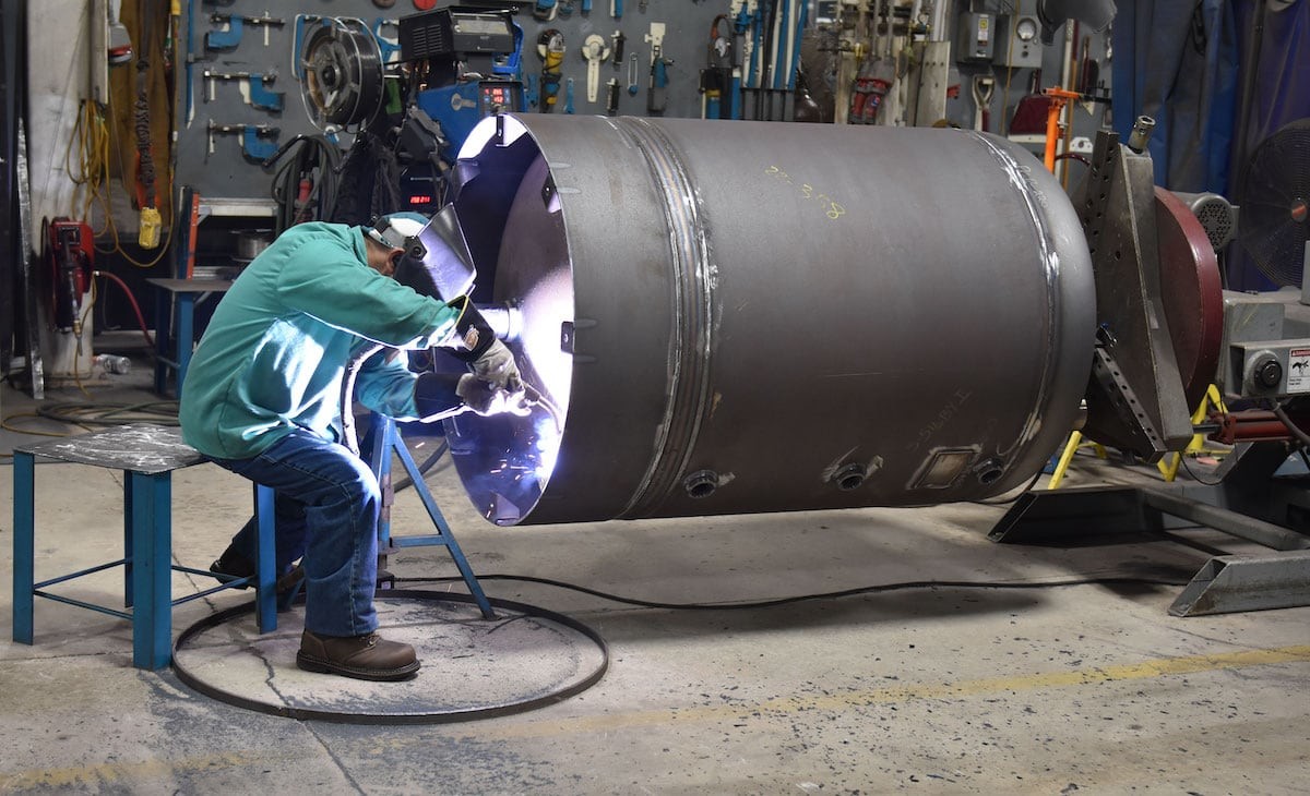 Low Pressure Chemical Pressure Vessels Stainless Steel Reaction Vessel
