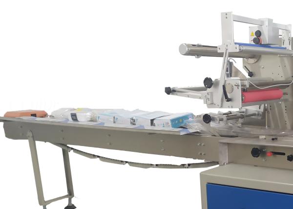 SS304 Food Manufacturing Machine 50bags/min POF Film Automatic