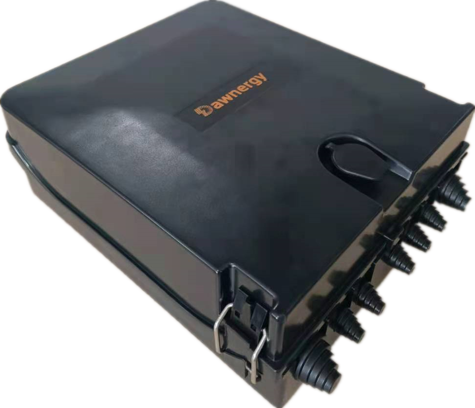 24 Core Fiber Optic Distribution Box Waterproof PC ABS FTTH