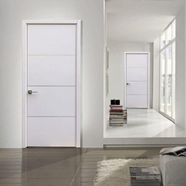 Waterproof Classic Hotel Apartment House Interior Wood Doors with Advanced