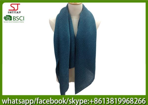 China supplier wrinkle wrap and thin Gilding spring summer scarf shawl 90*190cm