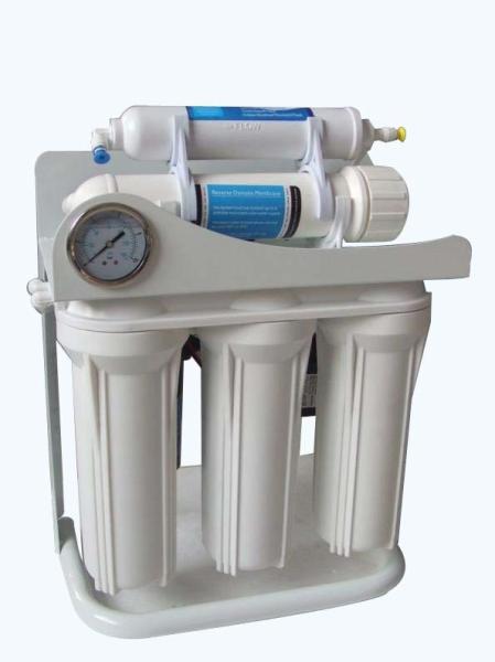CE ROHS certificated 5 stages alkaline ro water filter with stand oil gauge