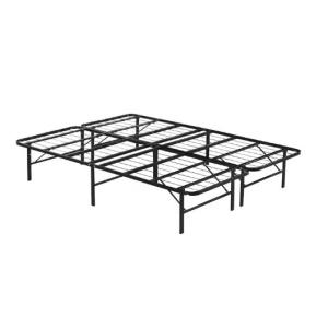 Coastal Style King Iron Frame Bed with Simple and Strong Folding Design in Mail