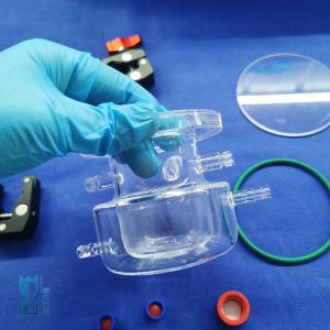 Laboratory Quartz Reactor High Temperature Corrosion Resistance 50ml 100ml 150ml