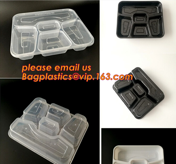 Meal Prep Containers Free Sample Bento Lunch Box Biodegradable Food Container Plastic Wheat Straw Lunch Box bagplastics