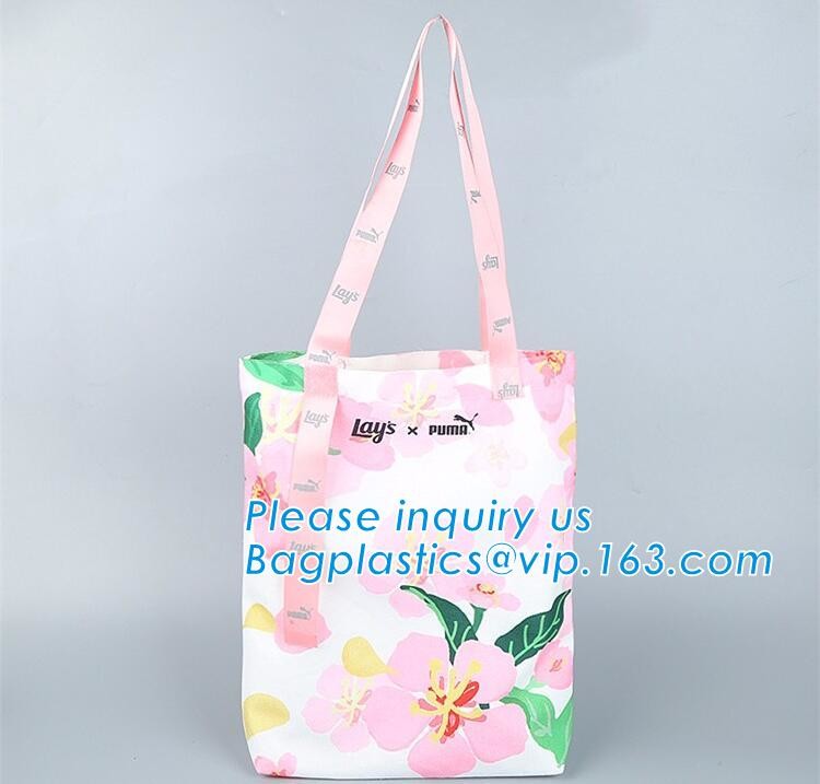 100% recycled organic cotton canvas calico drawstring bag with printing,custom print canvas cloth tote bags with printed
