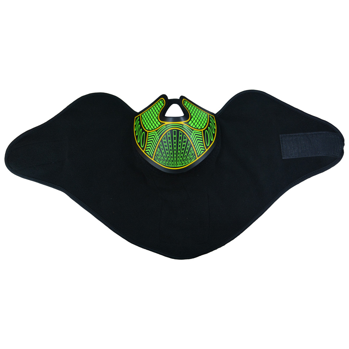 Best Selling 2019 Halloween LED Sound Control Light Mask Nightclub Masquerade EL Masks For Bar Music Light Up LED Mask