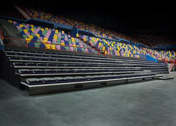 Comfortable Upholstered Outdoor Stadium Seating , Lumbar Support Key Arena