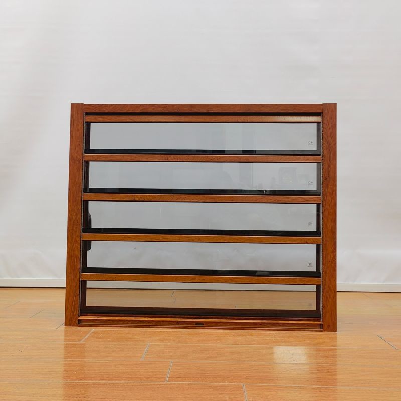 Invisible Aluminium Louver Window Ventilation Glass Blases Aluminium Louvre Frames