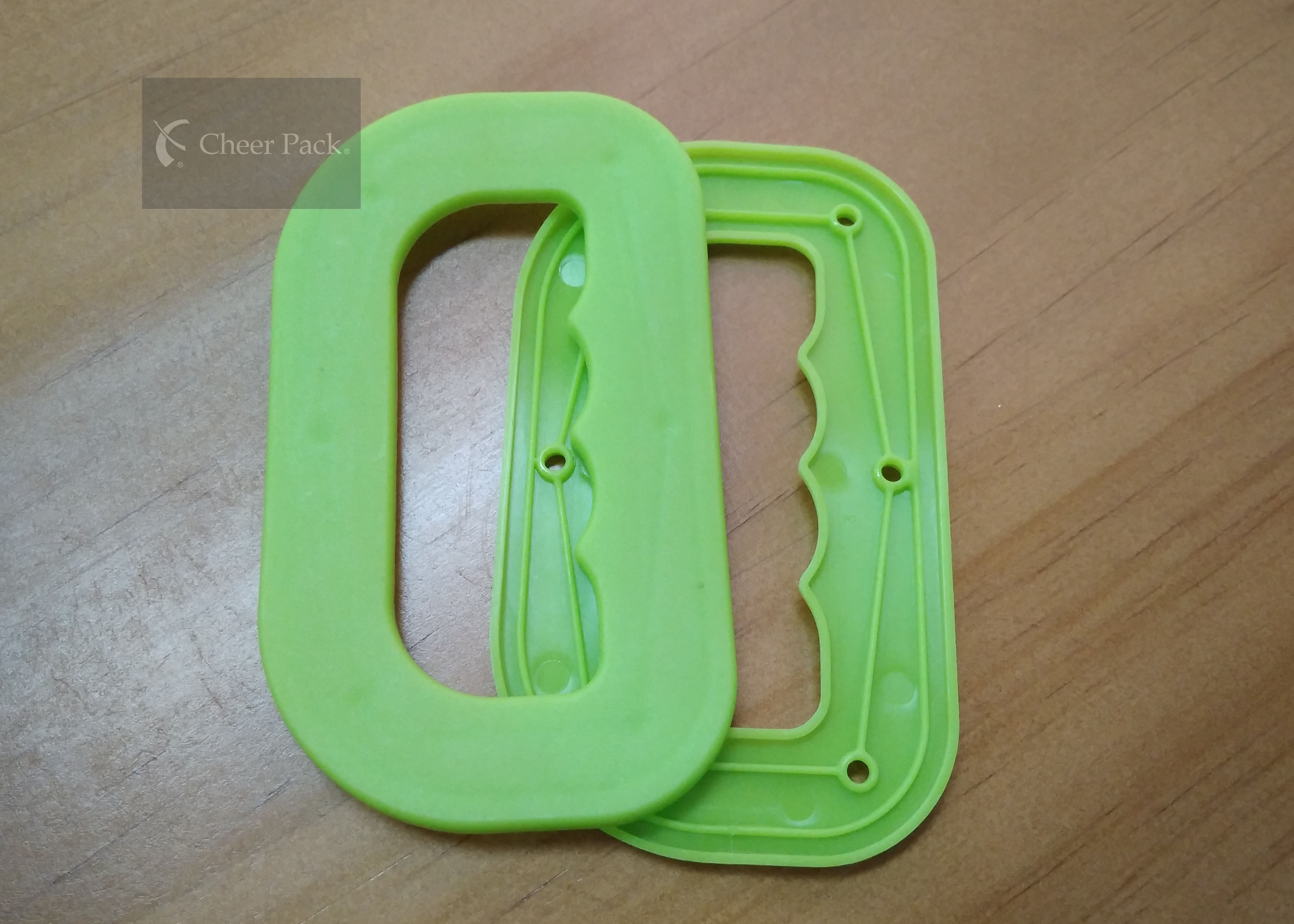 Six Holes Grocery Bag Carry Handle Lightweight With Food Greade PE Material
