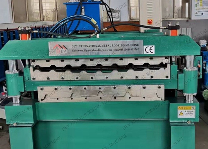11.5T Double Layer Roofing Sheet 50Hz 380V PLC Roof Sheet Former