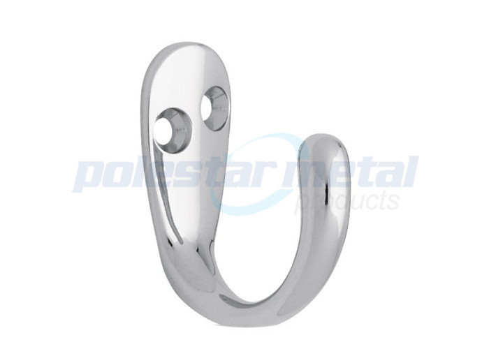 Custom Polished Brass Door Hardware Sets 1-13/16" Single Robe Hook