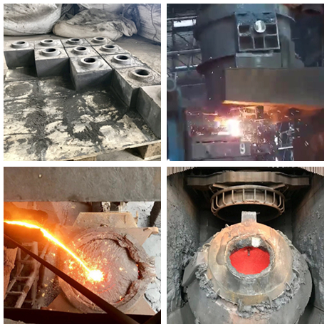 Ladle Collector Nozzle Slide Gate Brick with 1% SiC Content
