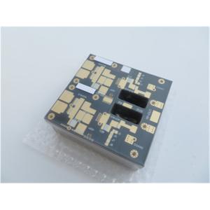High Frequency Black Solder Mask PCB Circuit Board DK2.65 F4B PTFE Based 1.6mm