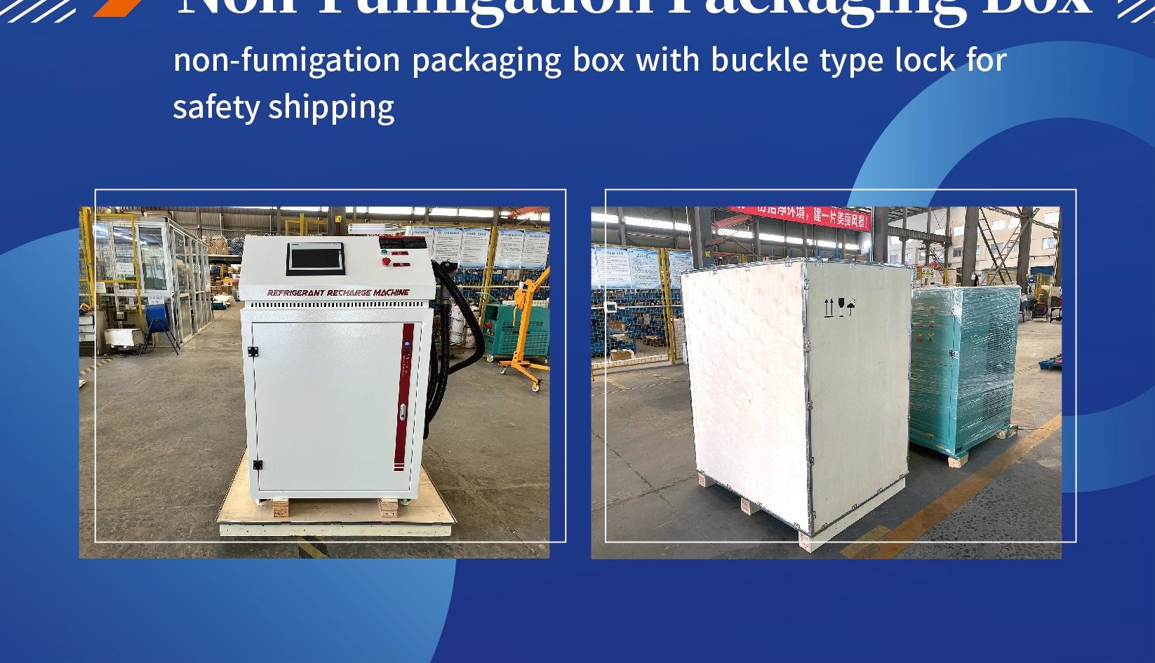 Single System Gas Freon Charging Station ATEX Certificated CM8600 ExS