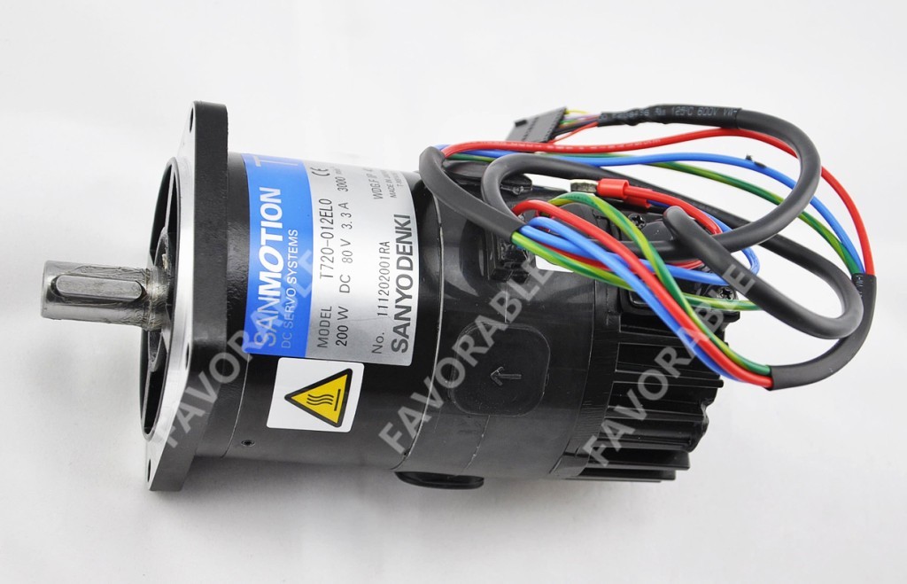 Sanyo Dc Servo Motor C Axis Motor X Axis Step Motor Used For Apparel Cutter Machine