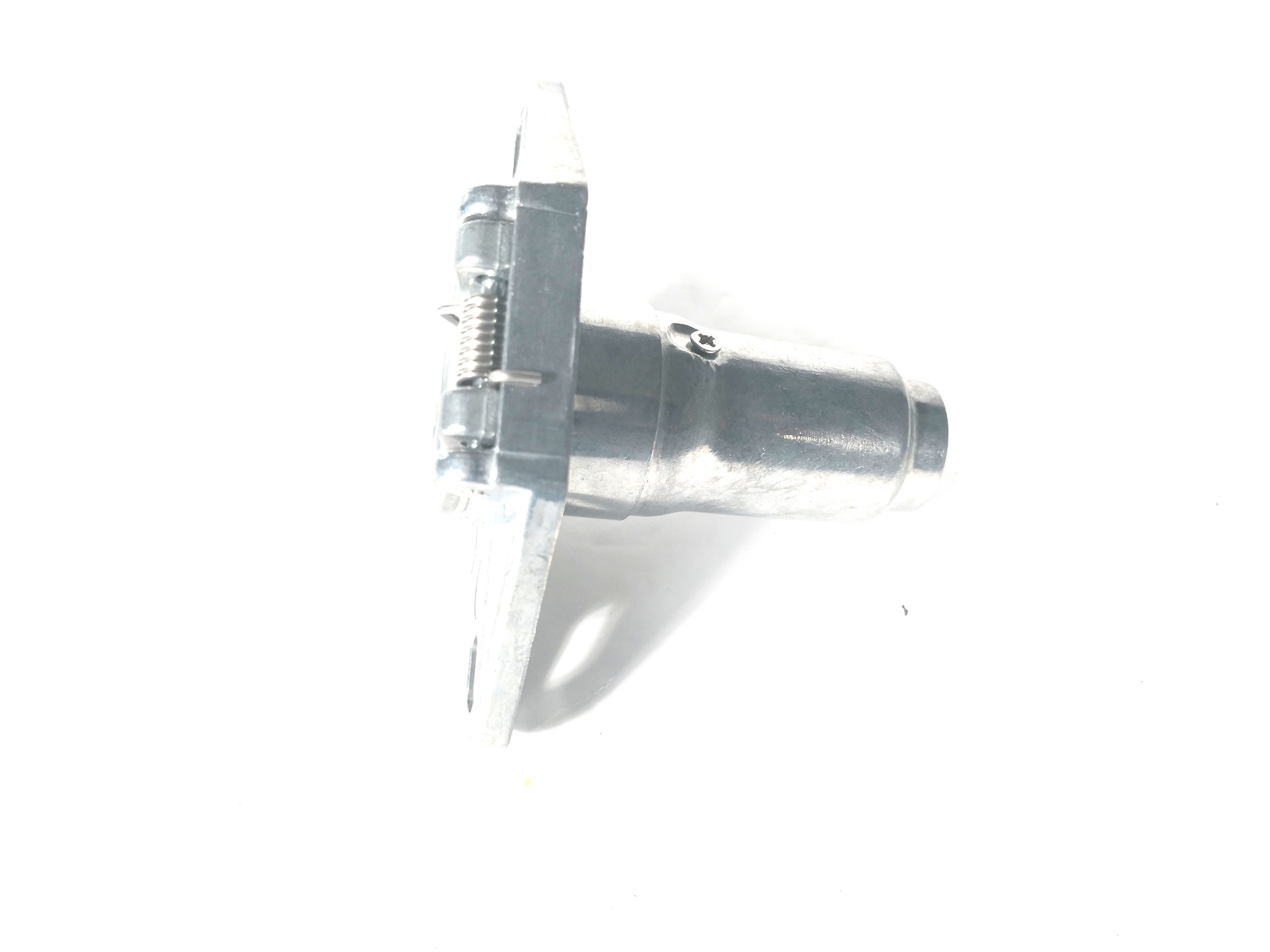 6 Pin Trailer Cable Connector Silver Zinc Plated Material SAE Standard