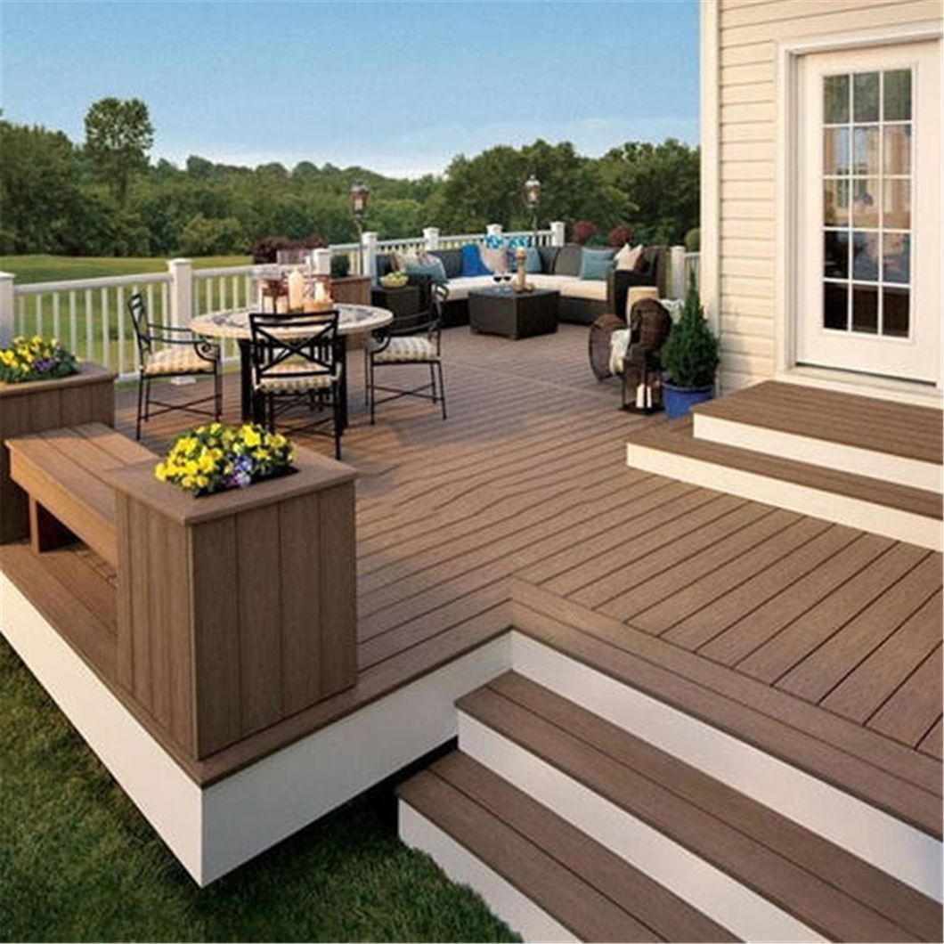 Garden Flooring Decoration WPC Wood Composite Decking Board