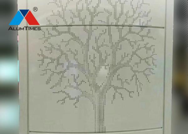 Weather Resistant 3mm Thick Perforated Aluminium Sheet Metal For Restaurant