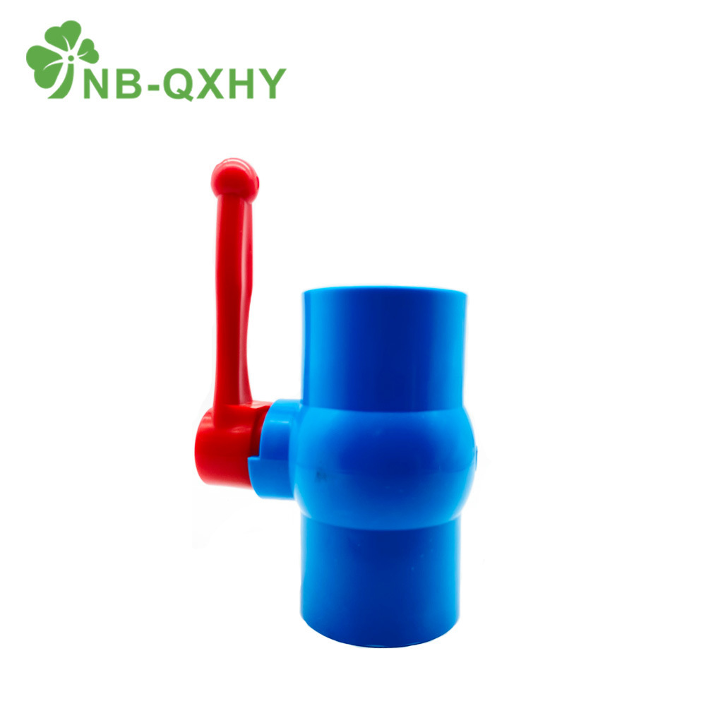 1/2 Inch to 6 Inch Blue Thailand PVC Ball Valve for Water Supply