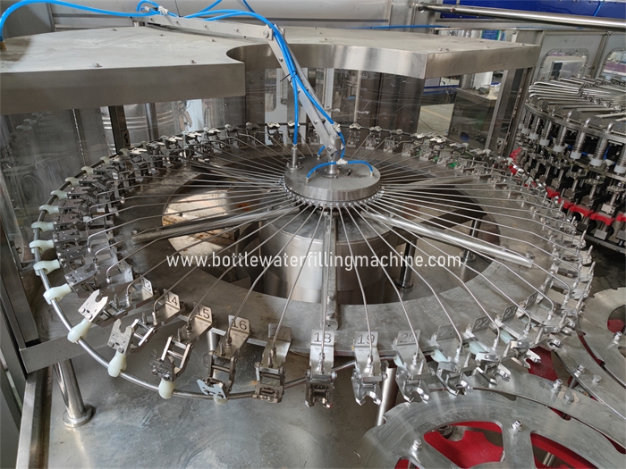 Automatic Rinsing Juice Filling Capping Machine 2000ml Mango Coffee