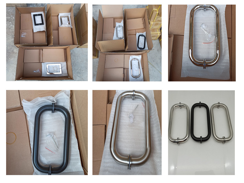 Wholesale Stainless Steel Gold Sliding Glass Door Pull Handle Shower Glass Door Handle