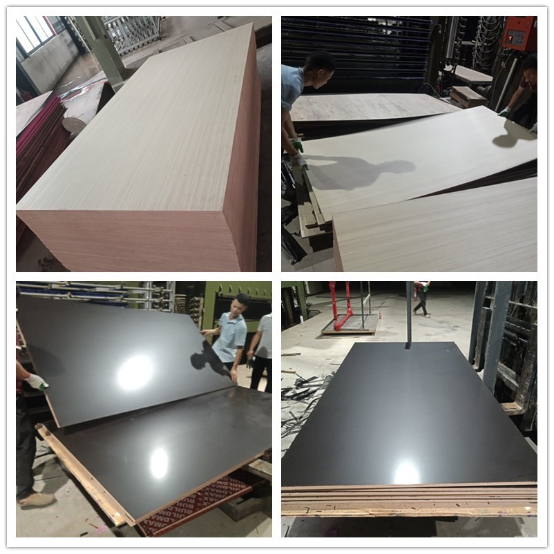 Construction Two Times Hot Press 4x8 Plastic Film Faced Ply