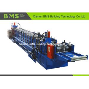 SGS Gutter Roll Forming Machine For Poultry Feeding With Hydraulic Punching