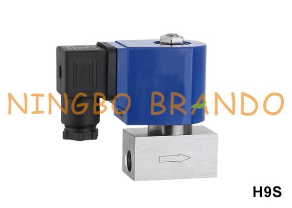 150 bar High Pressure Stainless Steel Solenoid Valve 1/8'' 1/4'' 3/8'' 1/2'' 24V
