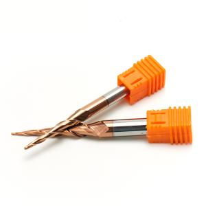  55HRC Carving Bit TiAIN Coating Engraving Machine Meta End Mill Manufactures