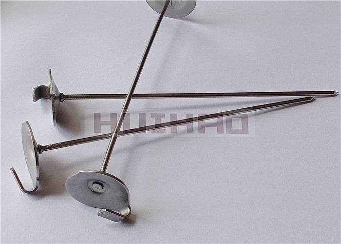 4-1/2" Stainless Steel Lacing Anchors Used For The Fabrication Of Removable Insulation Blankets