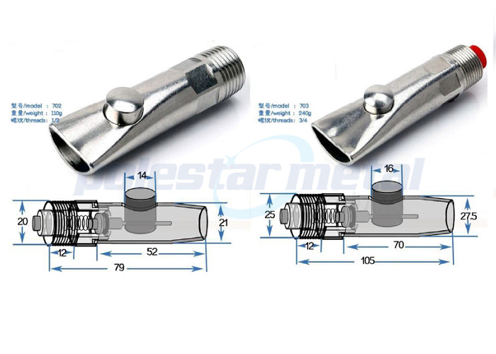1/2" Stainless Steel Nipple Drinker Rodents Hog Cow Cattle Horse Pig Feeders And Waterers