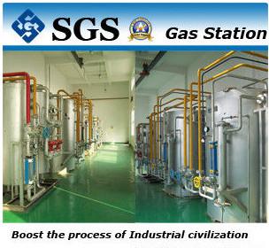 Protective Nitrogen / Hydrogen Gas Station Equipment For Copper Line / Cooper
