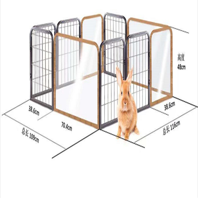 5x10x6ft 1kg Galvanized Steel Dog Kennel Crate