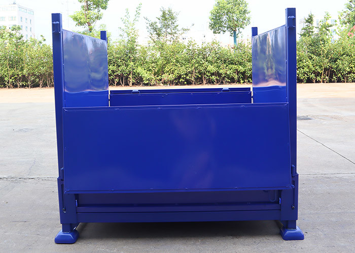Collapsible Corrugated Steel Containers Storage Stillage Cage ODM