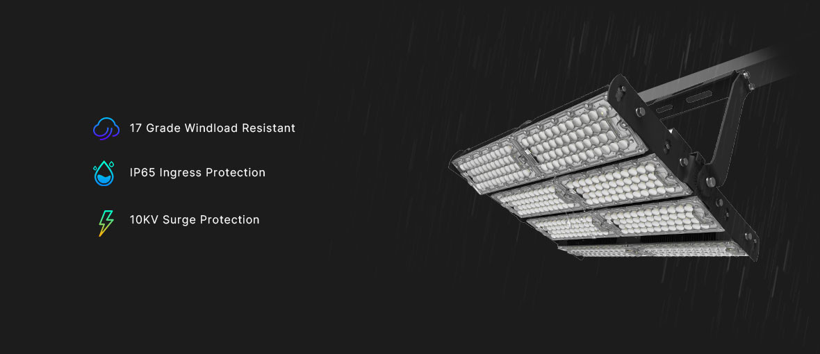 Multifunctional Outdoor Flood Lights G2 Series 240W LED Flood Light
