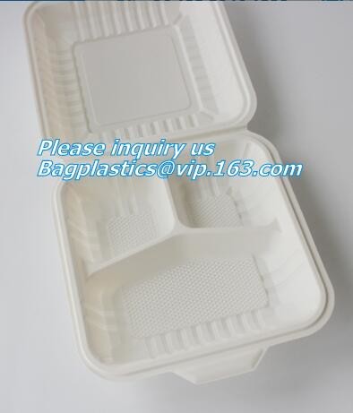 Meal Prep Containers Free Sample Bento Lunch Box Biodegradable Food Container Plastic Wheat Straw Lunch Box bagplastics