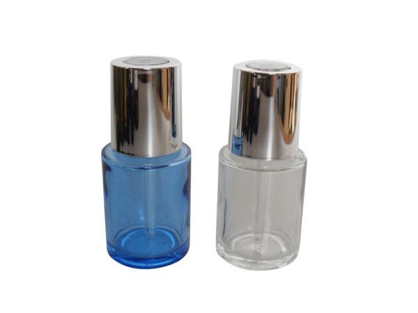 ES-322 30ml glass cosmetic bottle & rotable plastic dropper pipettes/closures