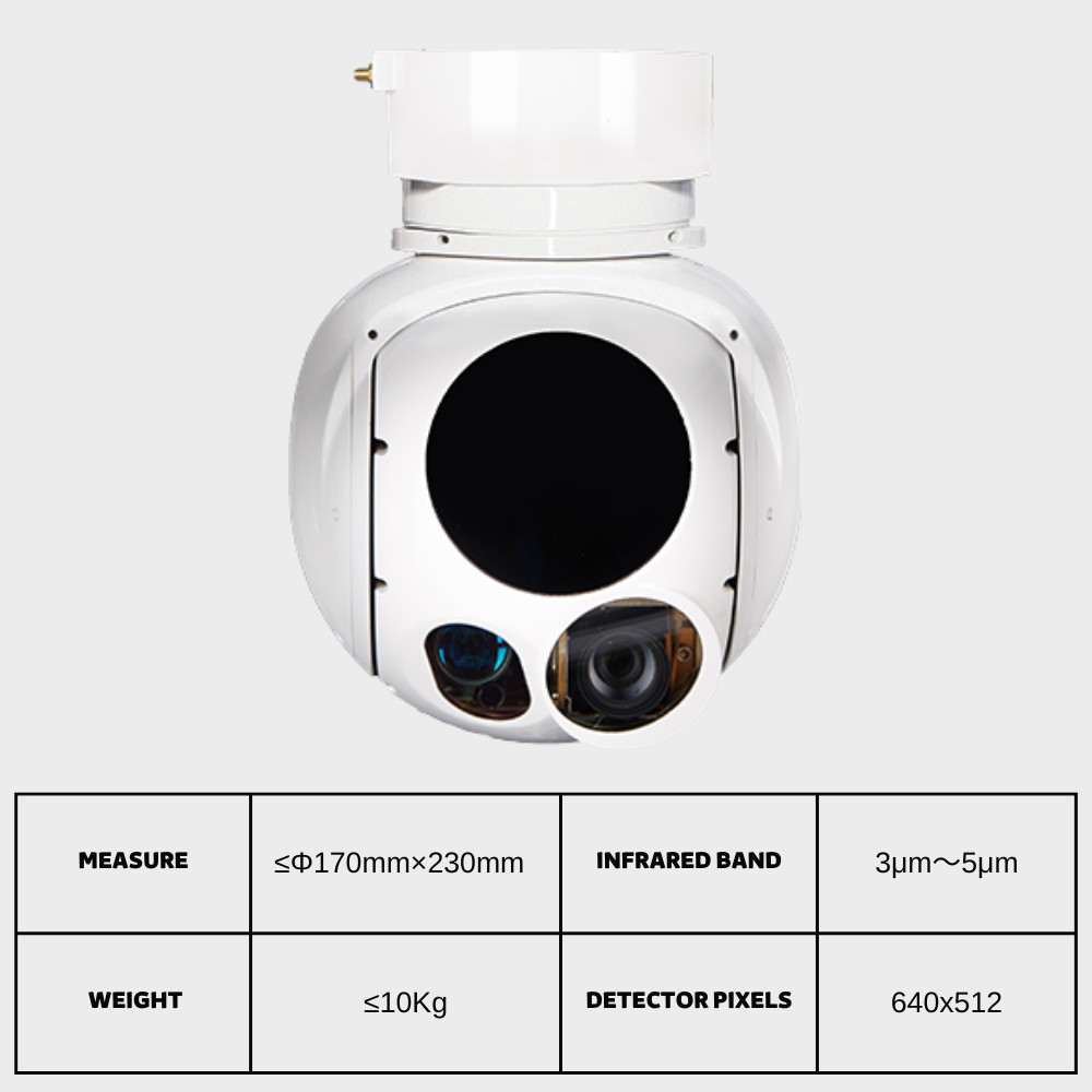 Automatic Capture Tracking UAV Gimbal Camera 30X Zoom HD Camera Gimbal HXTS10