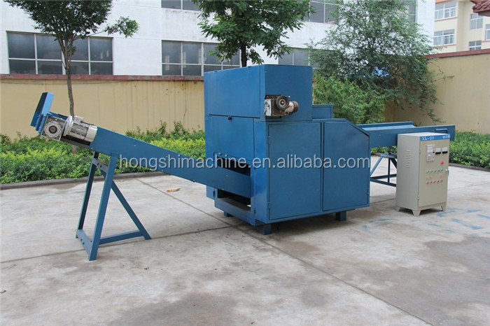 industrial high efficiency automatic waste rags cutting machine