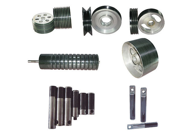 Corrosion Resistance Industrial Machine Parts Ceramic Combination Guide Wheel