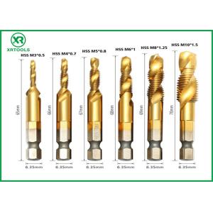 HSS Combination Drill And Tap Set For Machine With Fully Ground Process