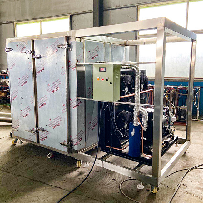 Industrial Food Freezing Machine Quick-Freezing Potato Fries Chips Vegetable IQF Machine