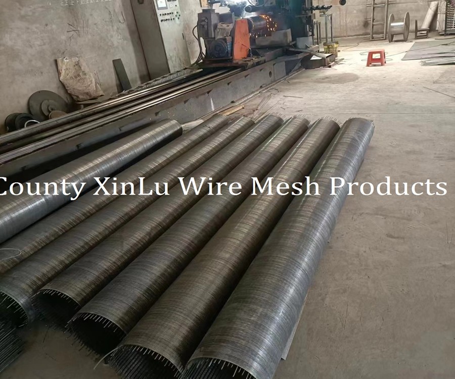 1x2mm Wedge Wire Wire Wrapped Johnson Type Screens Motor Filter 2205 Duplex Stainless Steel