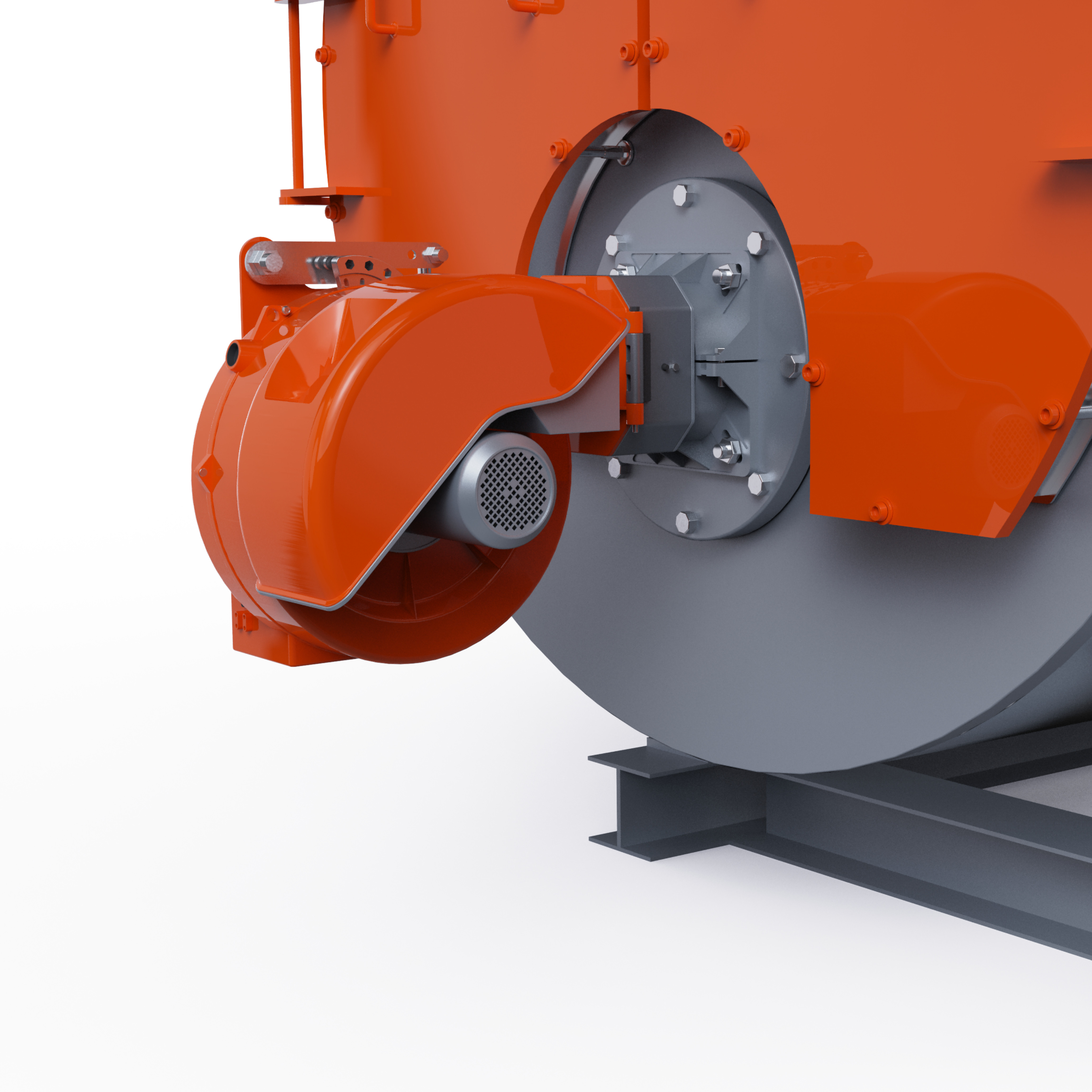 WNS Series 10000kg Horizontal Steam Boiler Full Range Of Equipment Customized