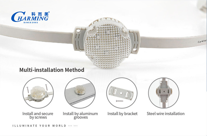 Waterproof IP68 LED Pixel Lights Outdoor 1.5W Wear Resistant