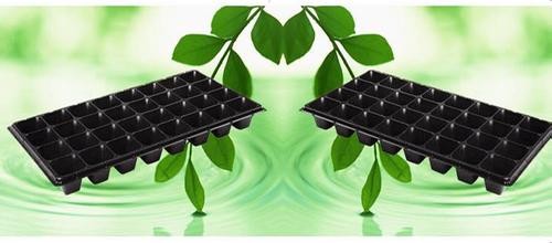 72 50 Plastic Seedling Pots Cell Seed Tray Flowers Nursery Pot Plant
